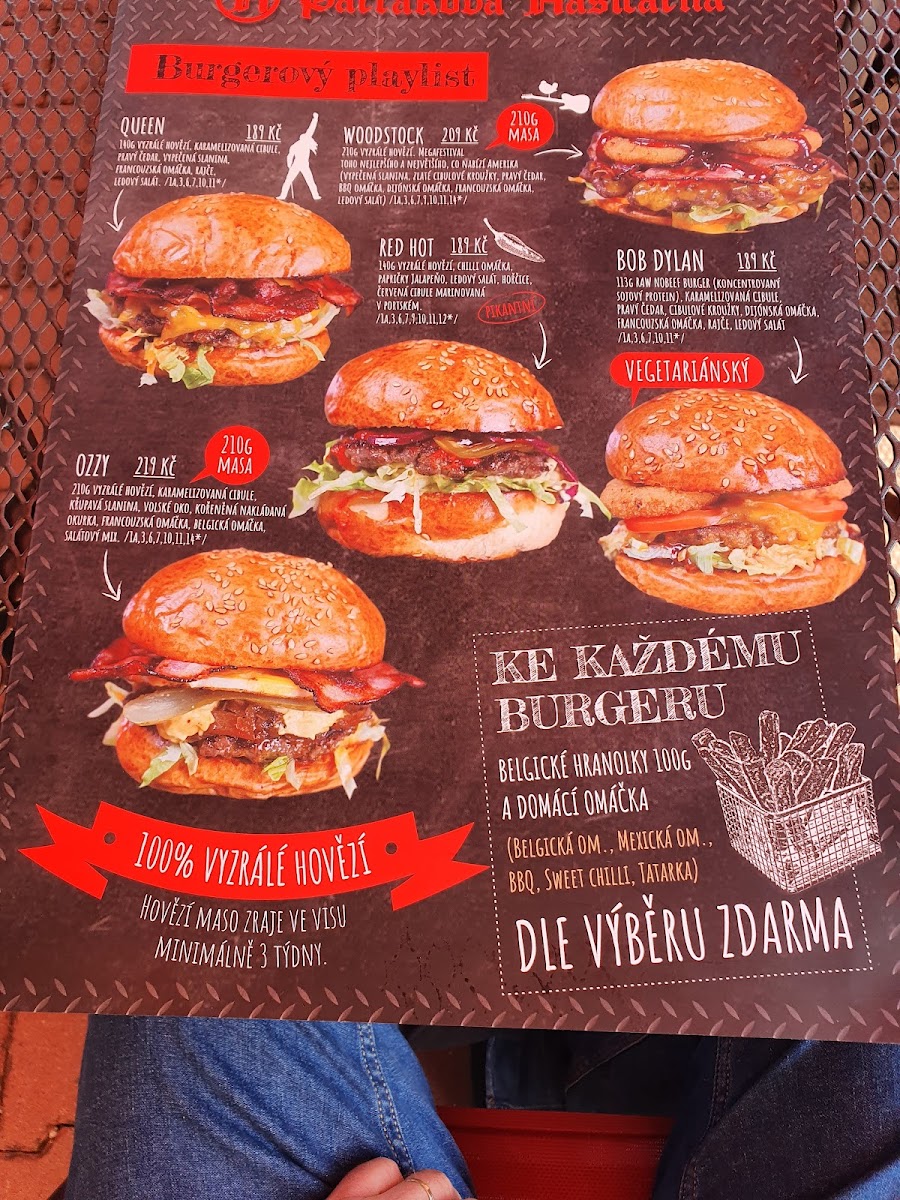 Menu Parťákova Hasičárna Mladá Boleslav - Parťákova Pizza-7